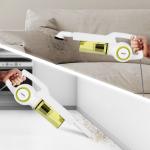 Вертикальный пылесос Kitfort КТ-5105-2 бело-салатовый