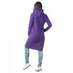 *Платье из футера Yesterday  ФП1357П5 фиолетовый