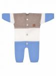 Комбинезон для мальчика  полушестяной голубой 2168 Элком