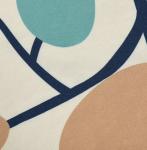 QWERTY Чехол на стул "Листья", 100% полиэстер /50