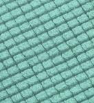 QWERTY Чехол на стул "Вельвет", 100% полиэстер, цвет "бирюзовый" /50