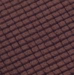 QWERTY Чехол на стул "Вельвет",100% полиэстер, цвет "темно-коричневый" /50