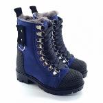 Ботинки, Джексон 5 синий нубук