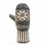 Рукавицы вязаные арт.ВР24100-13 РУССКАЯ ЗИМА