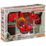 Бластер Bondibon «ВЛАСТЕЛИН», набор бол., мяг.пули, наручники, ключи, бинокль, ассортBOX 36х24х5,5см