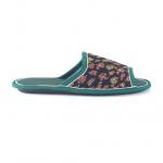 Д4149 Тапки домашние женские зеленый