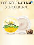 DEOPROCE NATURAL SKIN GOLD SNAIL Крем для лица и тела улитка и золото, 100г