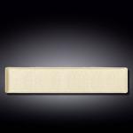 Блюдо 46,5x9,5см прям песочн