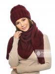Комплект "Селена" (шапка+косынка)