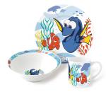 252316 Набор посуды керамической в подарочной упаковке (3 предмета). В поисках Дори 46365