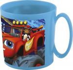 265038 Кружка пластиковая (для СВЧ, 350 мл). Вспыш и чудо-машинки 85904