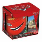 163502 Кружка керамическая в подарочной упаковке (№3, 325 мл). Тачки 70437