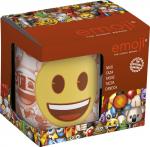 252296 Кружка керамическая в подарочной упаковке (325 мл). Эмодзи лица 46805