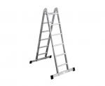 Лестница PRO Transformer 2*6-секционная алюминий, h=171/354 см, профиль 63*24,5 мм, арт.511206 UFUK