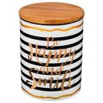 Банка для сыпучих продуктов 755 мл Happy star