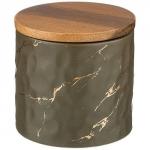 Банка для сыпучих продуктов 11,5*11,5* см Золотой мра