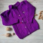 Детский кардиган «Сердечки»