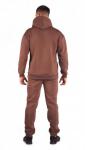 *Костюм мужской футер начес 3-х нитка пенье "Кольт" шоколад