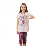 Комплект для девочки с коротким рукавом Baykar