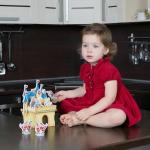 E203 ROBOTIME Деревянные 3D пазлы ДВОРЕЦ ПРИНЦЕССЫ (бумажное покрытие) 32 дет (размер 20x11x23,5 см)