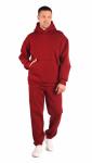 *Костюм мужской футер начес 3-х нитка пенье "Кольт" бордо
