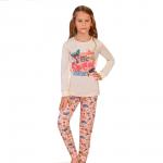 Комплект для девочки с длинным рукавом Baykar