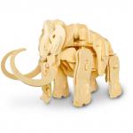 A400 Деревянные 3D пазлы МАМОНТ (управление звуком) 87 деталей 1/10