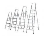Стремянка AI 6 ступеней алюминий, h=203,5 см,профиль 40*20 мм, раб. нагрузка до 120 кг, арт.111106/1206UFUK