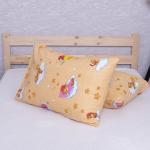 Наволочка Бязь детская 4098/1 Облачко цвет желтый в упаковке 2 шт 50/70 см