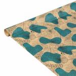 Бумага упаковочная 70х100 см, крафт, 10 дизайнов