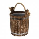 Ведро для бани Банные Штучки с пластиковой вставкой, липа 9 л 33320