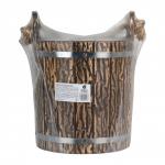 Ведро для бани Банные Штучки с пластиковой вставкой, липа 9 л 33320