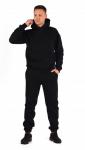*Костюм мужской футер начес 3-х нитка пенье "Кольт" черный