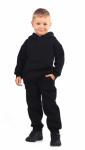 Костюм детский футер начес 3-х нитка пенье "Бейби Стайл" черный