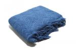 Полотенце махровое Бавария 500 гр./м2 Узбекистан ТД,  деним,  100*150,  банное большое