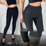 Брюки утепленные SIZE PLUS 1801 черные IN