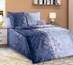 Комплект наволочек 40*60 см (2 шт.), бязь "Люкс" (Дуэт, синий)