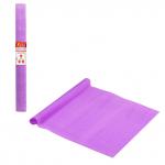 Бумага гофрированная (креповая) ДЛЯ ФЛОРИСТИКИ 110г/м, лиловая, 50х250см, ОСТРОВ СОКРОВИЩ, 112546