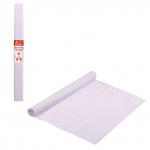 Бумага гофрированная (креповая) ДЛЯ ФЛОРИСТИКИ 110г/м, сиреневая, 50х250см, ОСТРОВ СОКРОВИЩ, 112547