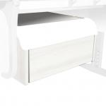 Корпус тумбы для парты ДЭМИ СУТ.42 (585*435*285мм), 1 ящик БЕЗ ЛОТКА, Рамух белый, ТСН.04, ш/к 15070