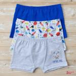 Боксеры DOMI BOYS 62000-49, 3 шт. в уп.