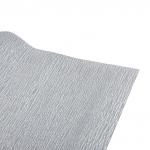 Бумага гофрированная (креповая) МЕТАЛЛИК 110г/м, СЕРЕБРЯНАЯ, 50х250см, ОСТРОВ СОКРОВИЩ, 112552