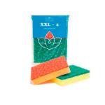 PRIDE гх011 Губка быт.с чист.слоем XXL 2 2шт