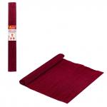 Бумага гофрированная (креповая) ДЛЯ ФЛОРИСТИКИ 110г/м, гранат, 50х250см, ОСТРОВ СОКРОВИЩ, 112532