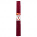 Бумага гофрированная (креповая) ДЛЯ ФЛОРИСТИКИ 110г/м, гранат, 50х250см, ОСТРОВ СОКРОВИЩ, 112532