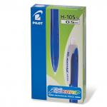 Карандаш механический 0,5 мм, PILOT Н-105 Rex Grip, ластик, резиновый грип, корпус синий, H-105