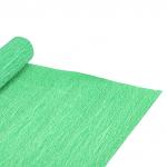 Бумага гофрированная (креповая) ДЛЯ ФЛОРИСТИКИ 110г/м ярко-зелен., 50х250см, ОСТРОВ СОКРОВИЩ, 112537