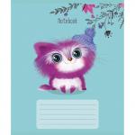 Тетрадь 12л. ПЗБМ клетка, фольга, Шмяк! (5 видов), 017996