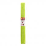 Бумага гофрированная (креповая) ДЛЯ ФЛОРИСТИКИ 110г/м, св.зеленая, 50х250см, ОСТРОВ СОКРОВИЩ, 112539