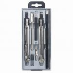 Готовальня 8 предметов, пласт. пенал, GLOBUS, НЧ8-70-60